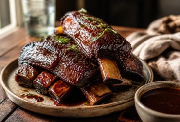 Sweet Grilled BBQ Beef Short Ribs Recipe