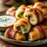 Jalapeno Popper Rolls with Bacon Recipe
