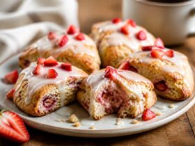 Strawberry Cream Scones Recipe