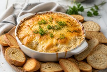 Hot Crab Dip Recipe with Cream Cheese