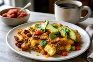 Mexican Breakfast Casserole with Chorizo Recipe