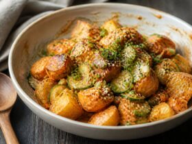Crispy Gochujang Potato Salad Recipe