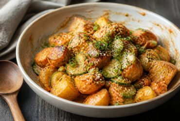 Crispy Gochujang Potato Salad Recipe