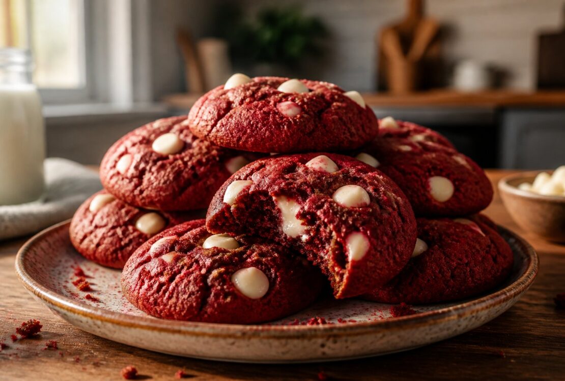 Red Velvet Cookies Recipe